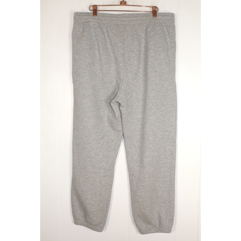 Anine Bing Karter Sweatpants Gray Women's XL Cotton Fleece‎ Relaxed Logo Slouchy - Picture 7 of 7